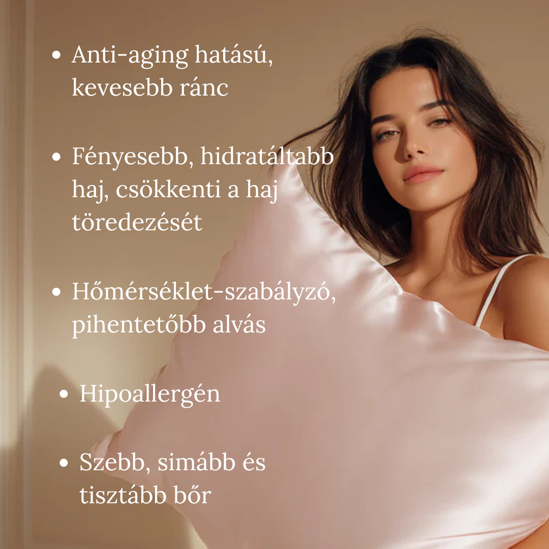 DreamSilk Selyem Párnahuzat